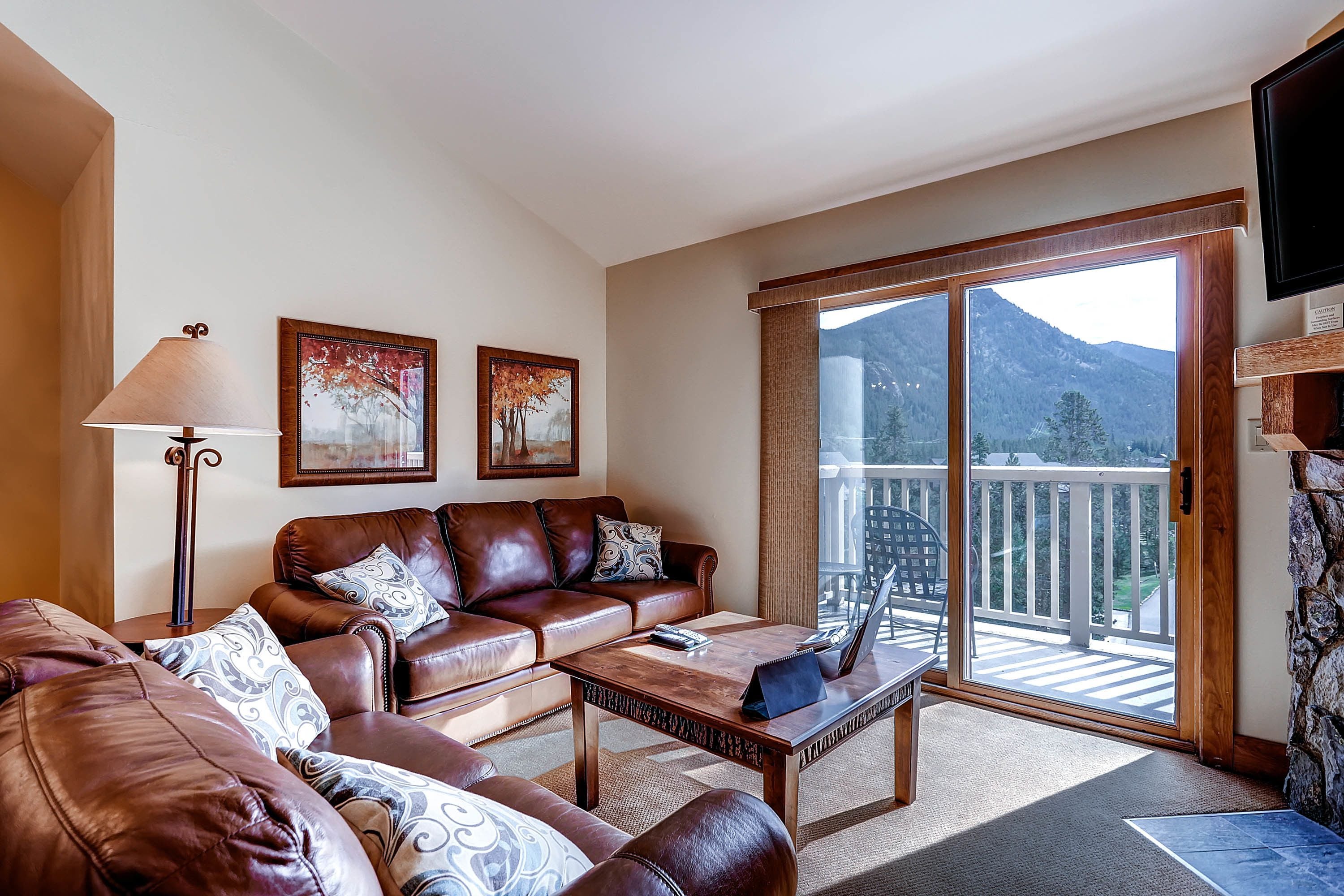 Appartamento Premier, 3 camere da letto (River Run) | Area soggiorno | TV