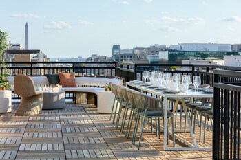 Rooftop terrace at Kimpton Banneker Hotel by IHG