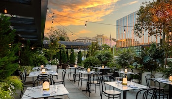 Patio, balcany or terrace at Kimpton Banneker Hotel by IHG