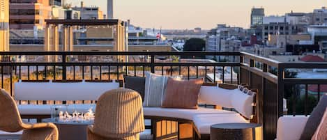 Terrasse sur le toit