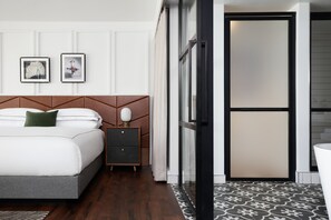 Studio Suite, 1 King Bed (Art) | Frette Italian sheets, premium bedding, in-room safe - Kimpton Banneker Hotel by IHG (Washington)