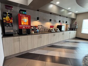 Free daily full breakfast
