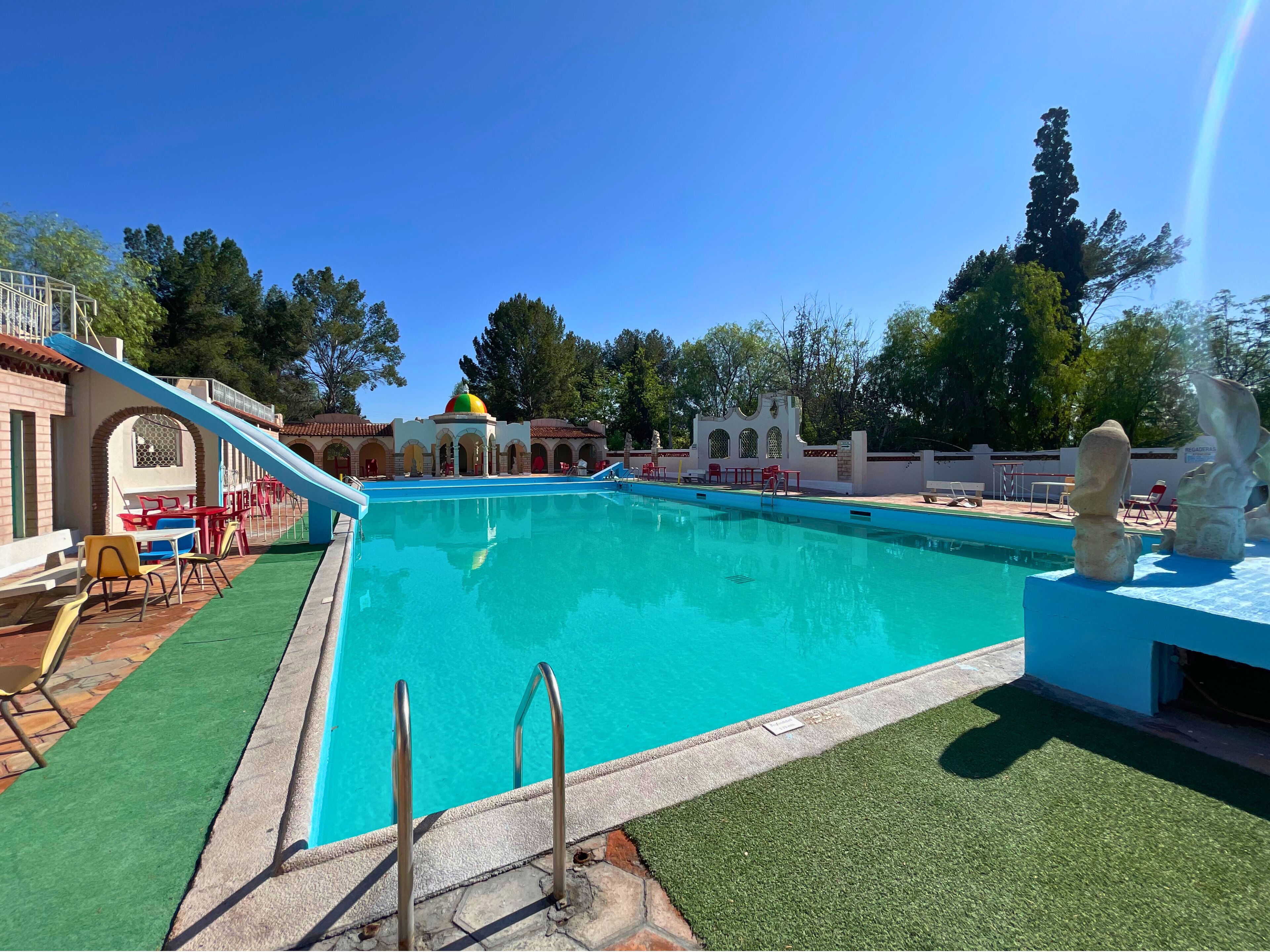 Seasonal outdoor pool