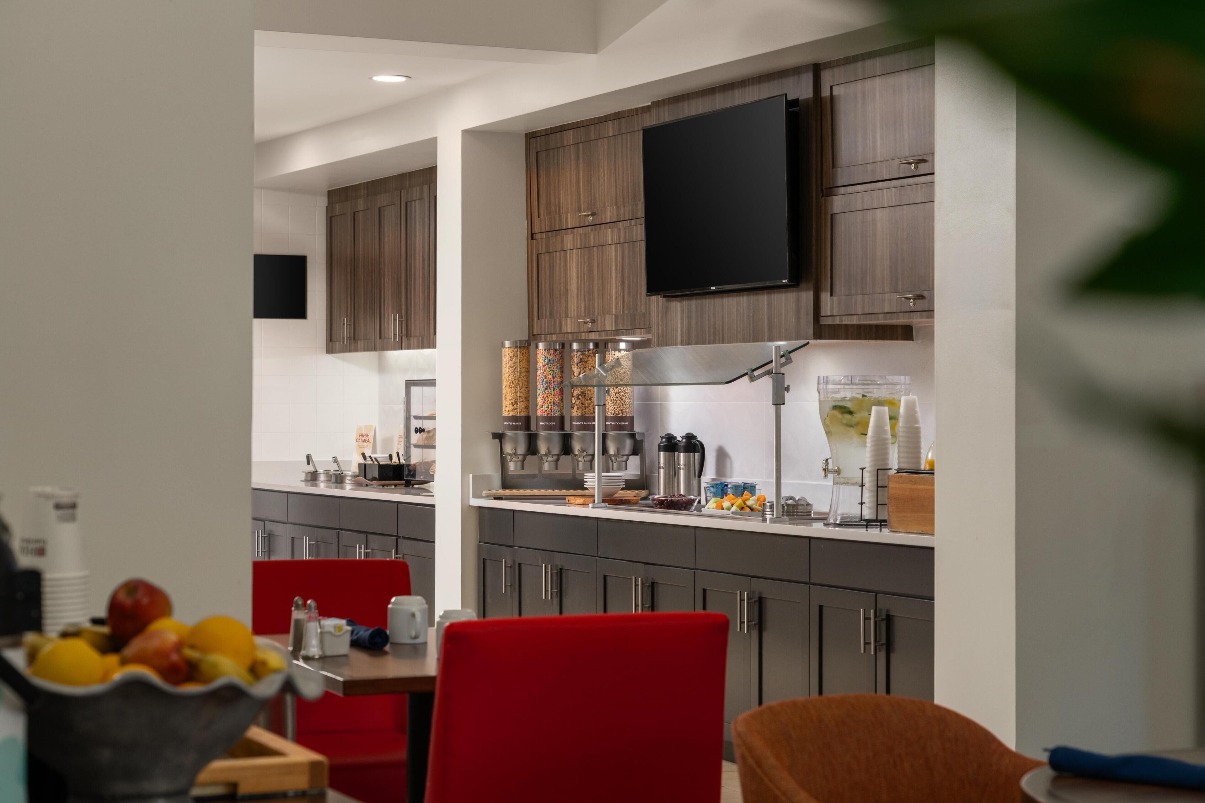 Daily cooked-to-order breakfast for a fee