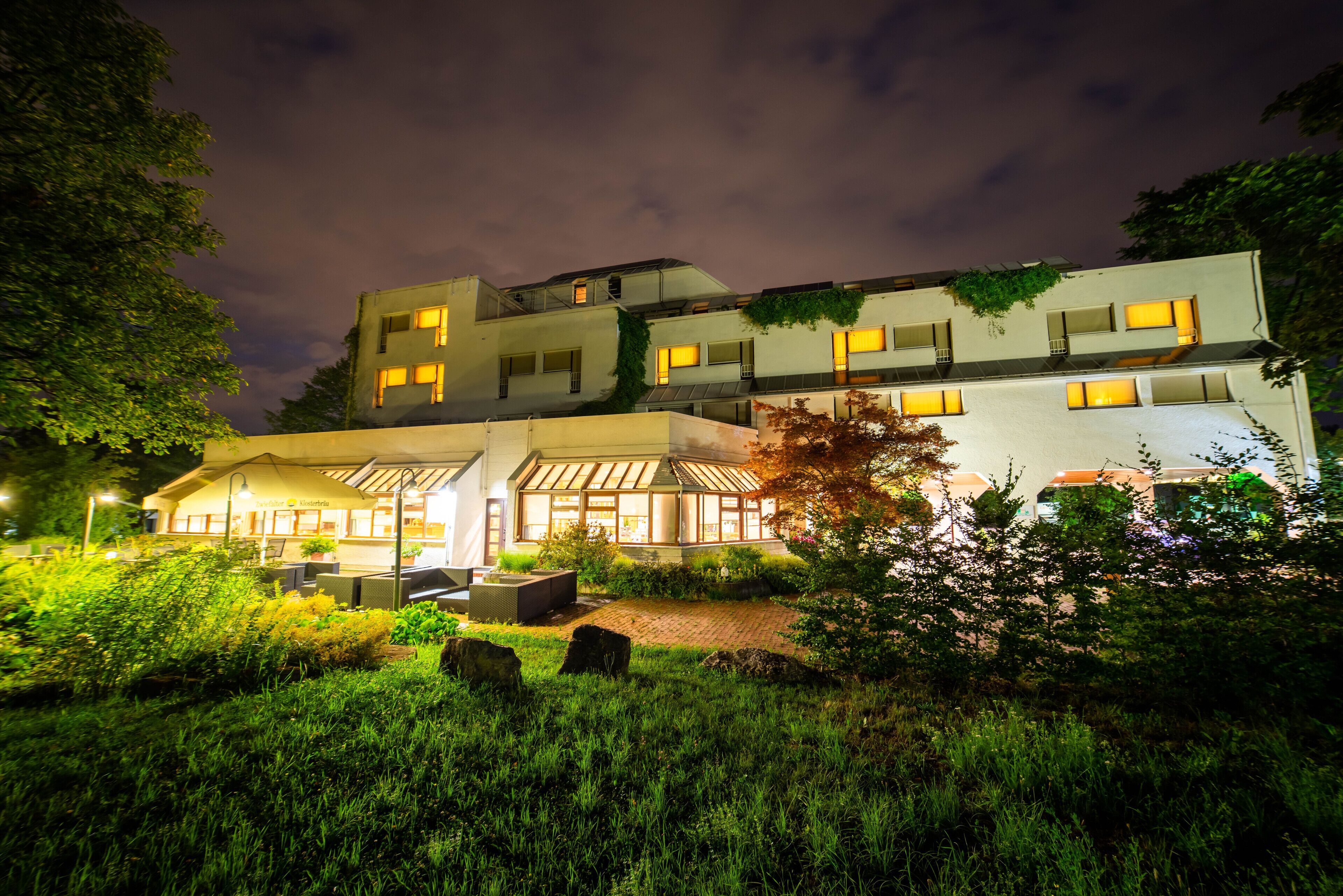 front of property – evening/night