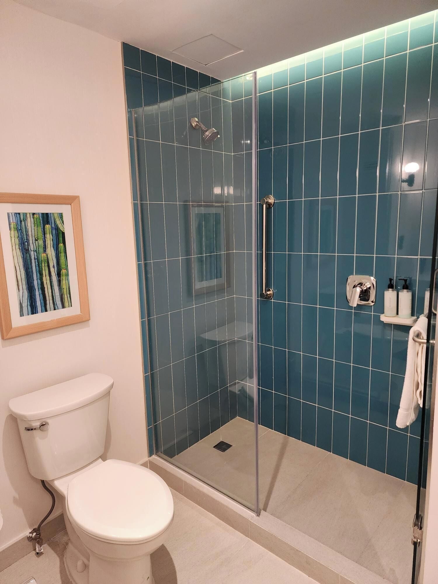 Habitación doble Deluxe, 2 camas Queen size, para no fumadores | Baño | Toallas 