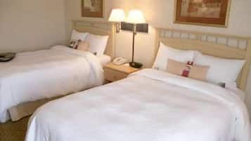 Premium bedding, iron/ironing board, cots/infant beds, free WiFi
