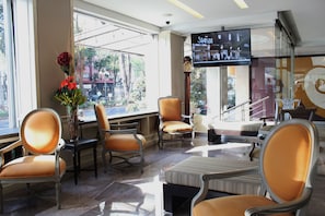 Lobby sitting area