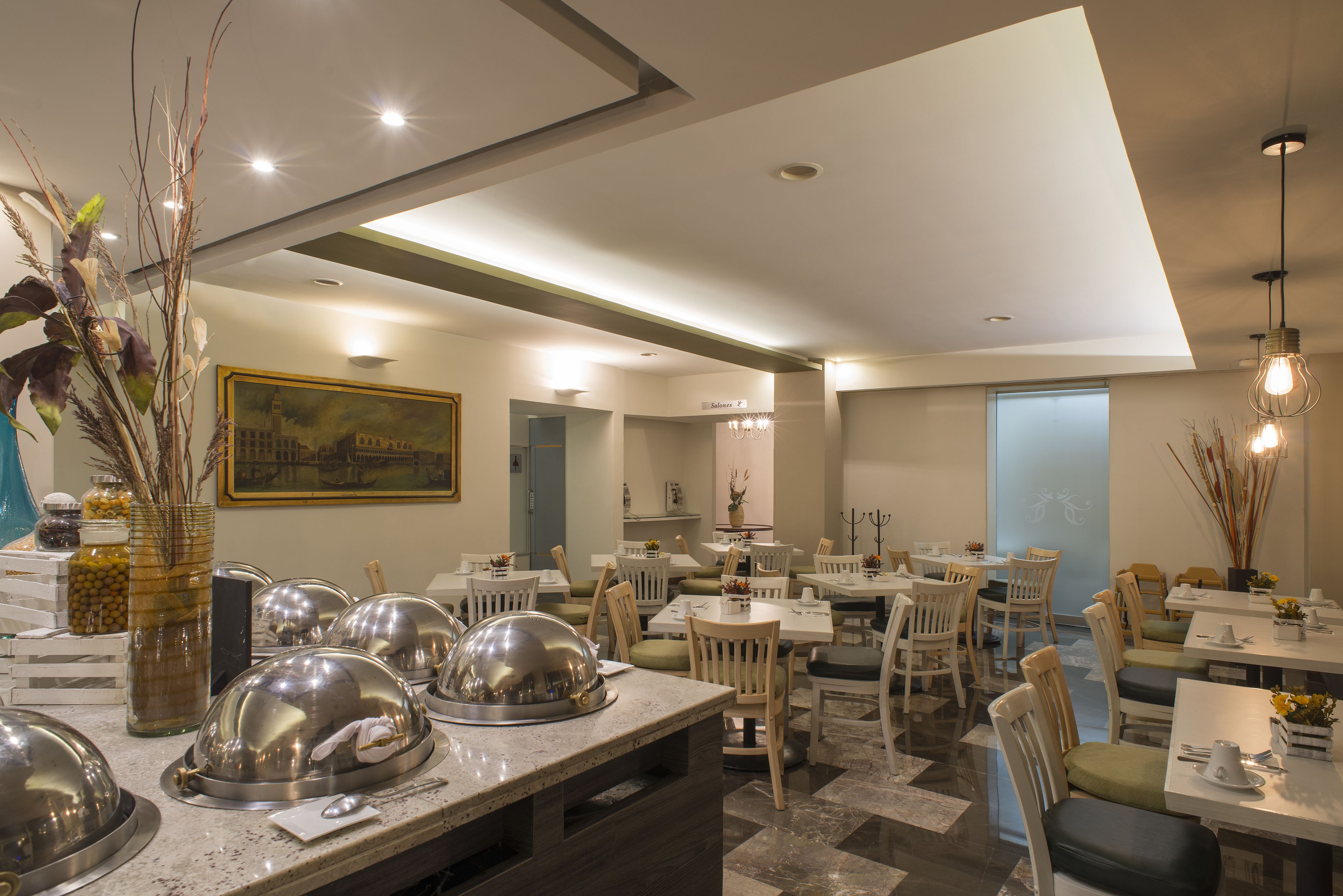 breakfast, lunch, dinner served; fusion cuisine, garden views