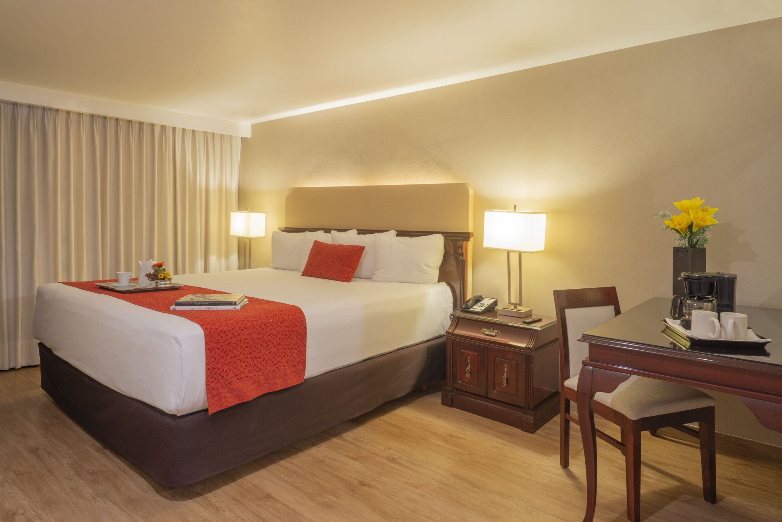 standard, one king bed | in-room safe, blackout curtains, free wifi, bed sheets