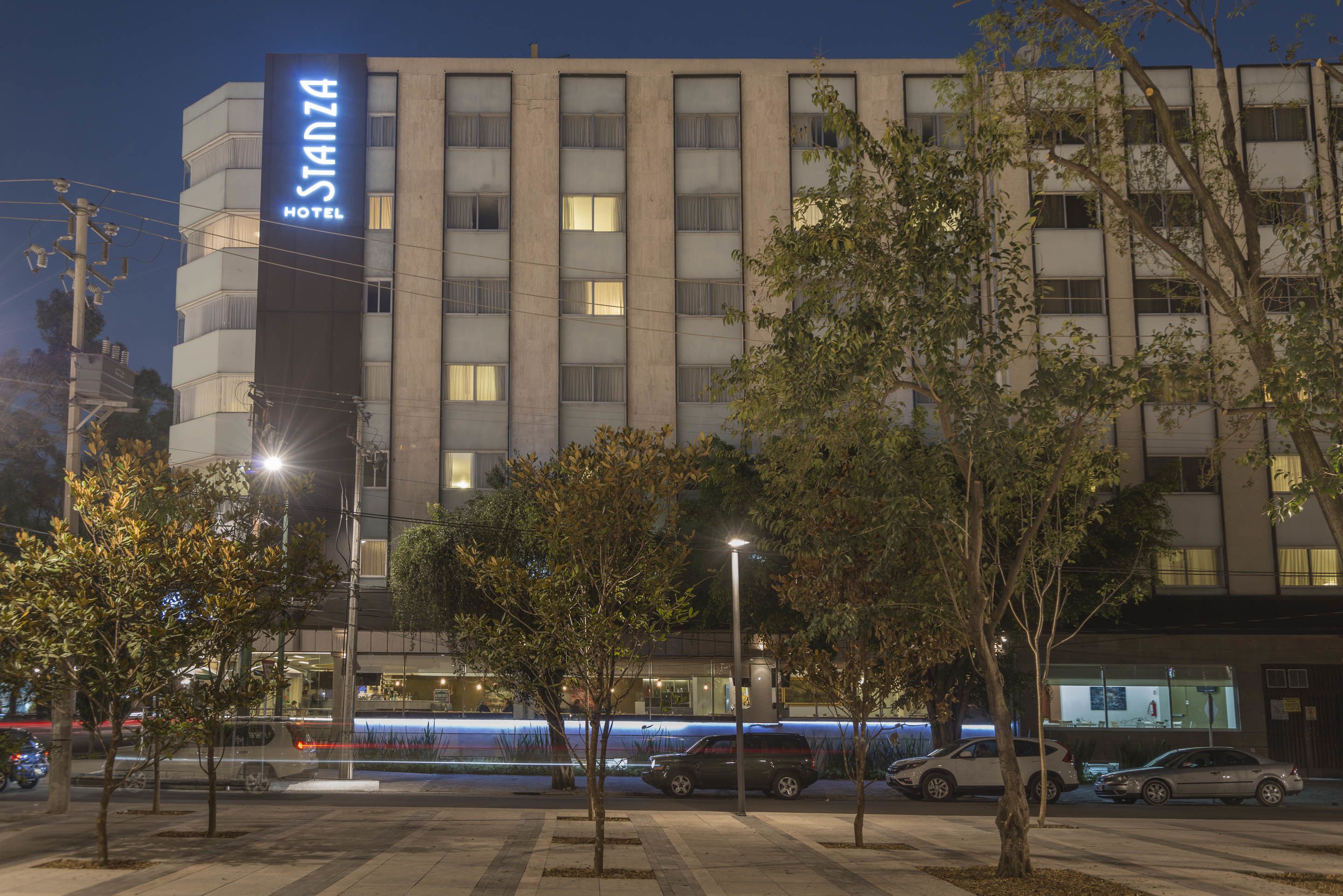 front of property – evening/night