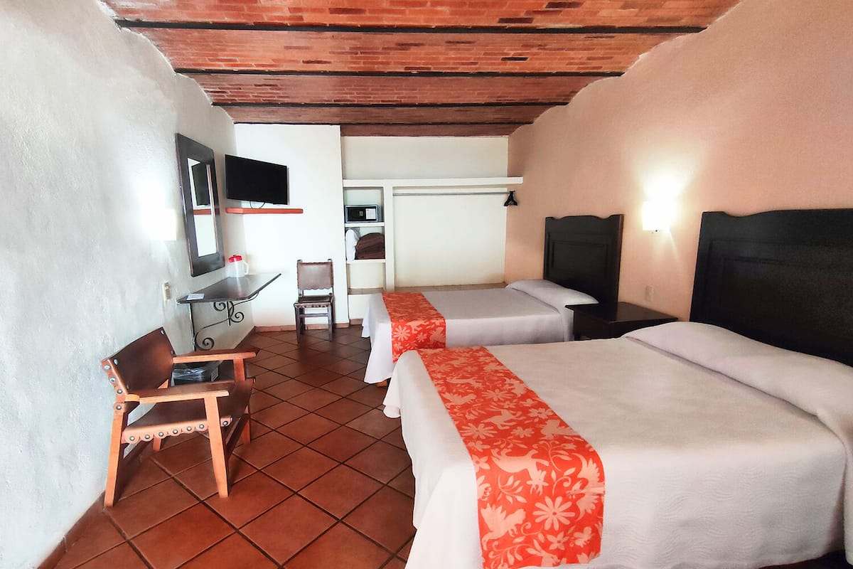 Standard Room, 2 Double Beds | Premium bedding, in-room safe, individually decorated