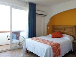 Standardzimmer, 2 Doppelbetten, Meerblick