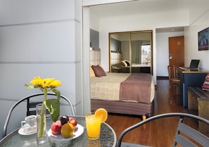 Luxury Studio Suite | Premium bedding, minibar, in-room safe, desk