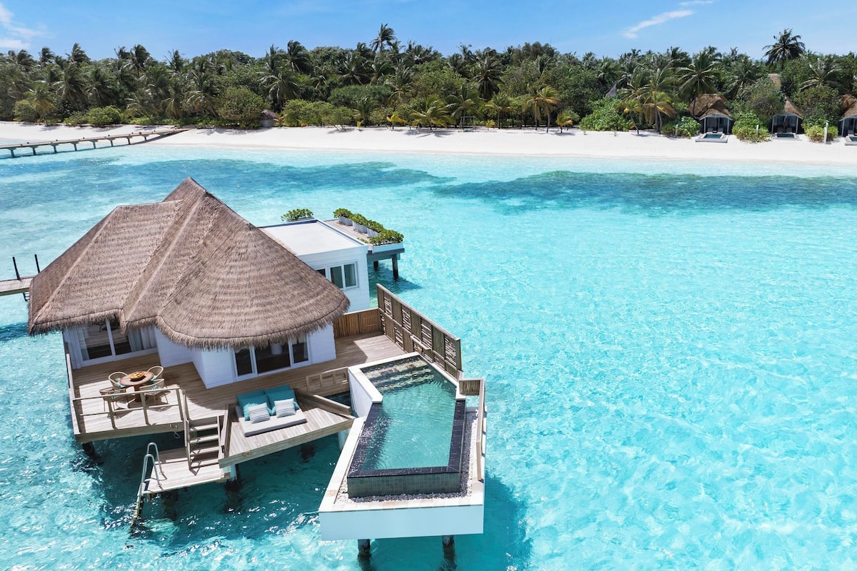 Family Water Villa with Pool | 1 bedroom, premium bedding, minibar, in-room safe