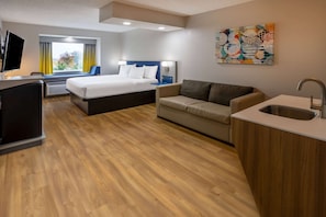 In-room safe, desk, blackout drapes, iron/ironing board