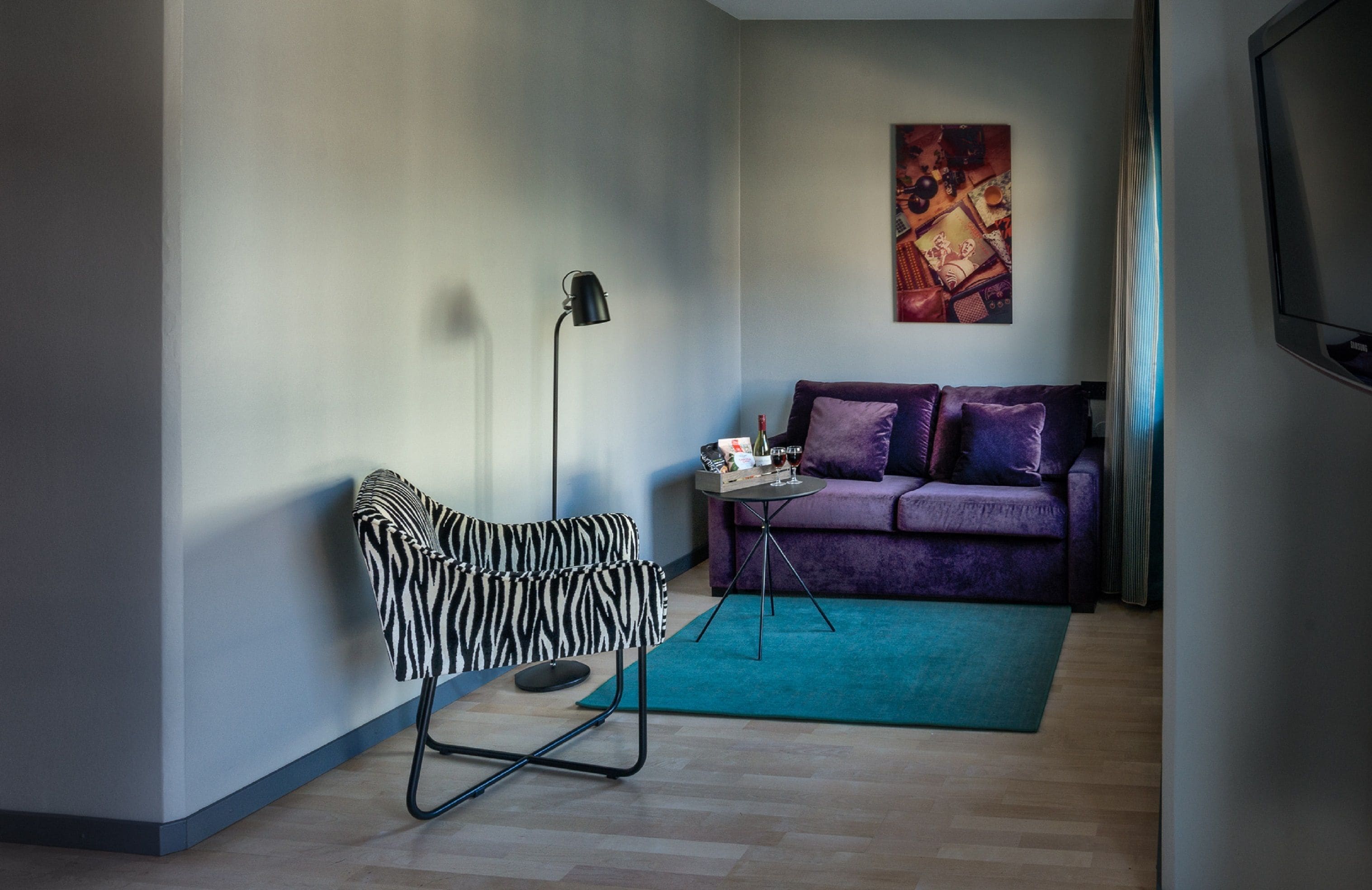 minibar, individually decorated, desk, laptop workspace