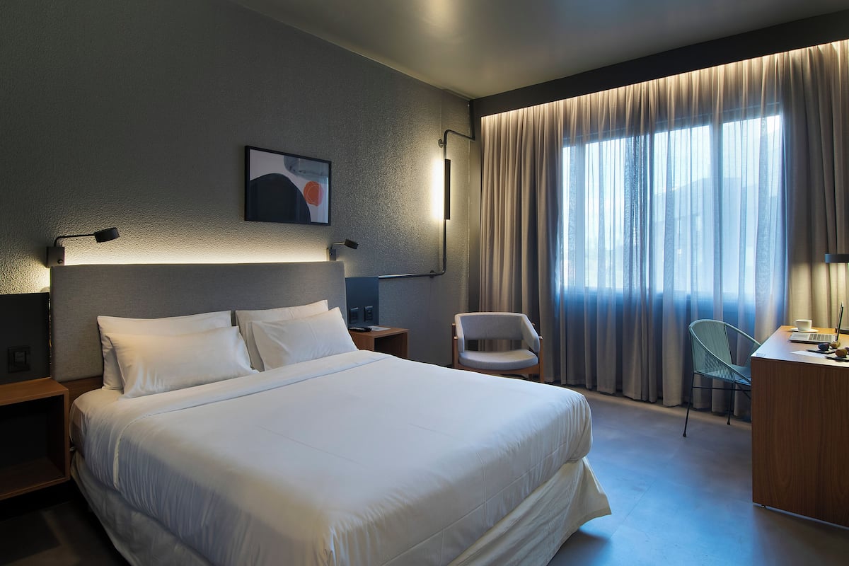 Minibar, in-room safe, desk, blackout curtains