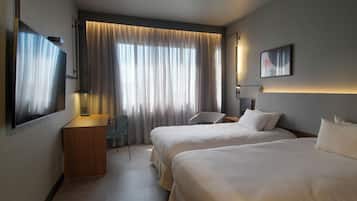 Superior Room, 2 Single Beds | Minibar, in-room safe, desk, blackout curtains