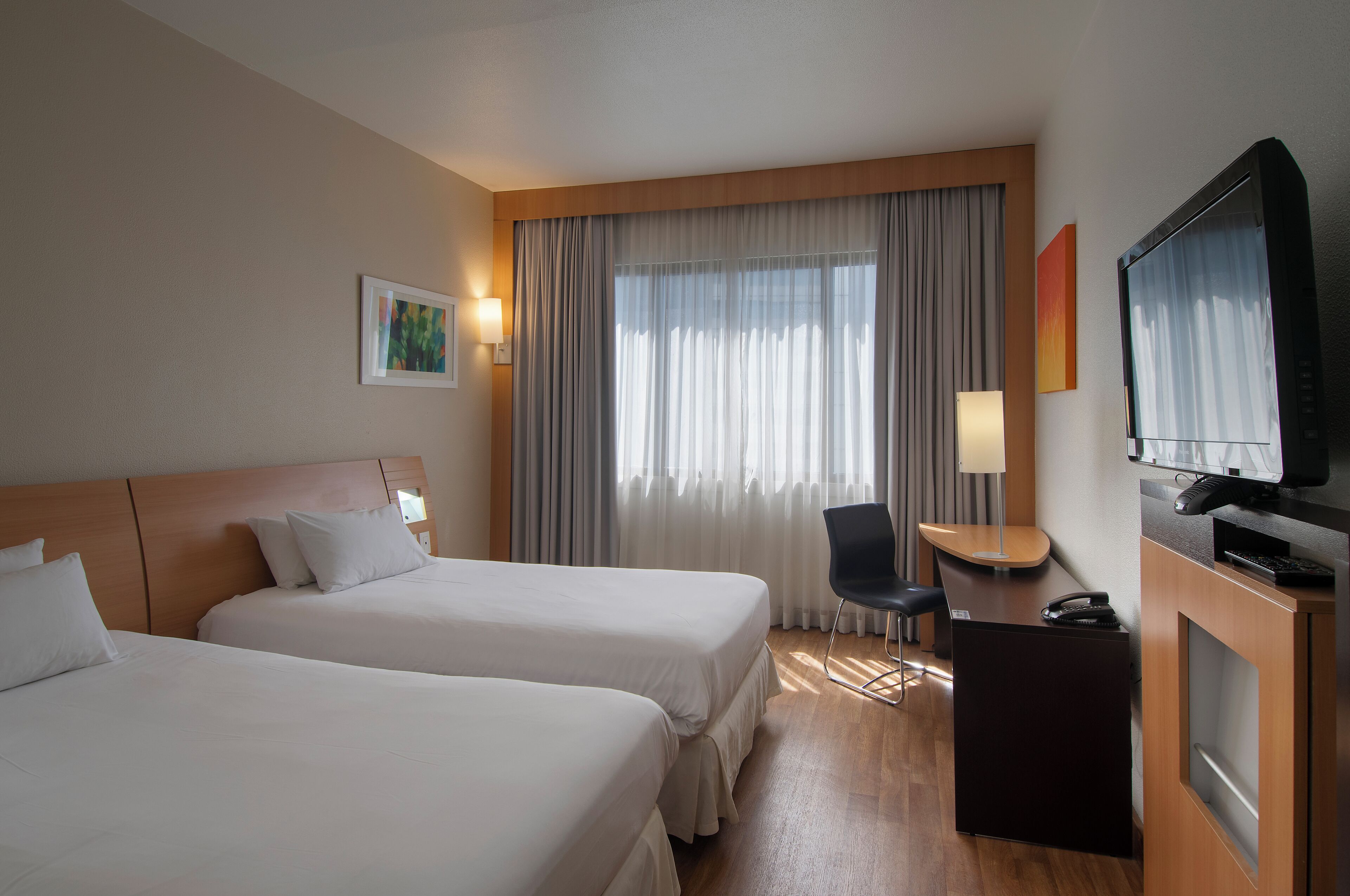 Minibar, in-room safe, desk, blackout curtains