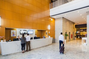 Check-in/check-out kiosk
