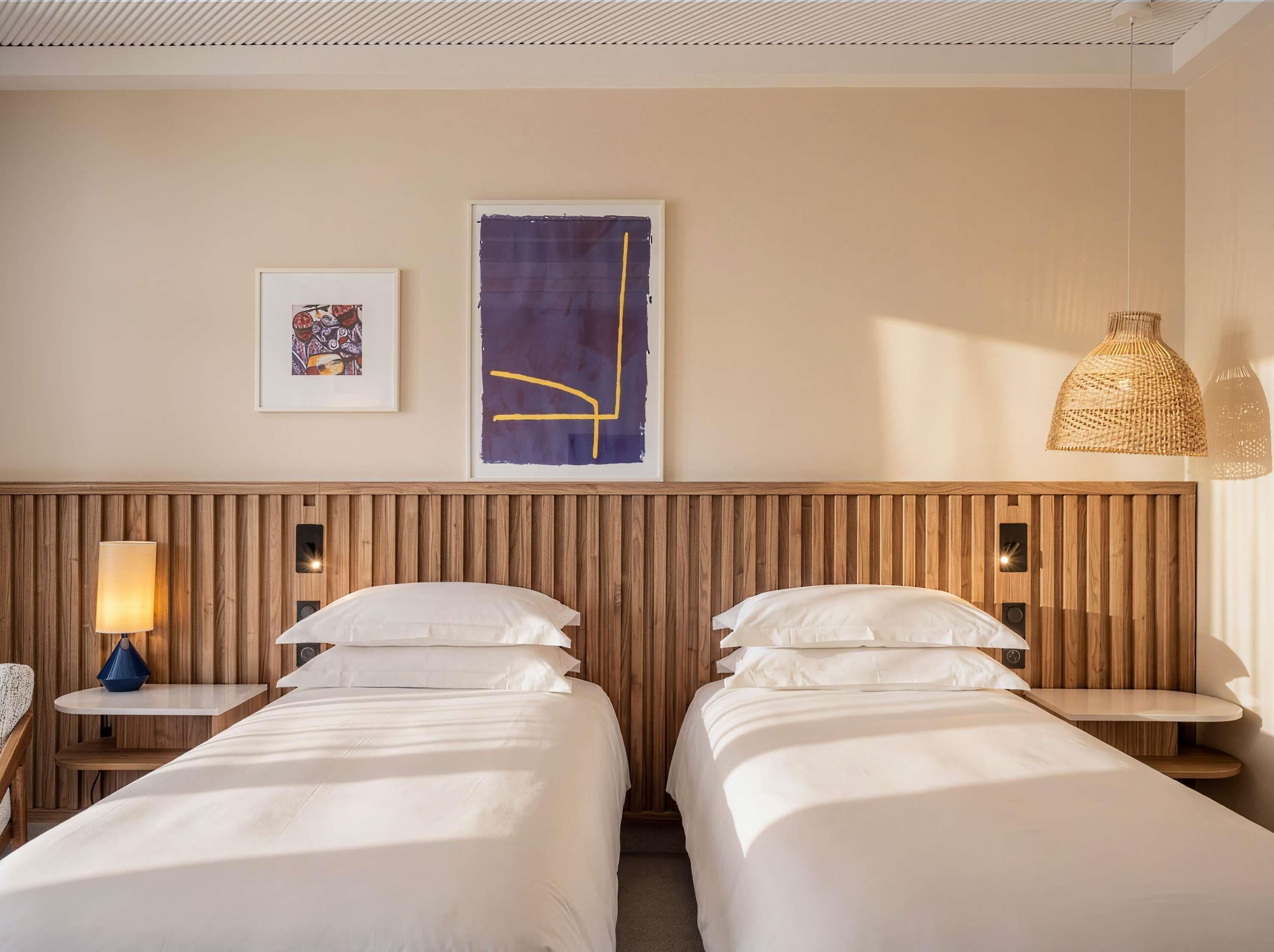Superior Room, 2 Single Beds, Sea View