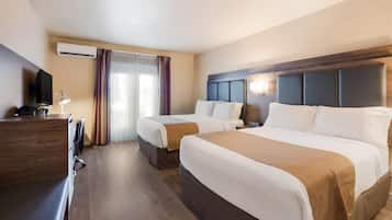 Room, 2 Queen Beds, Non Smoking | 1 bedroom, hypo-allergenic bedding, down comforters, pillowtop beds