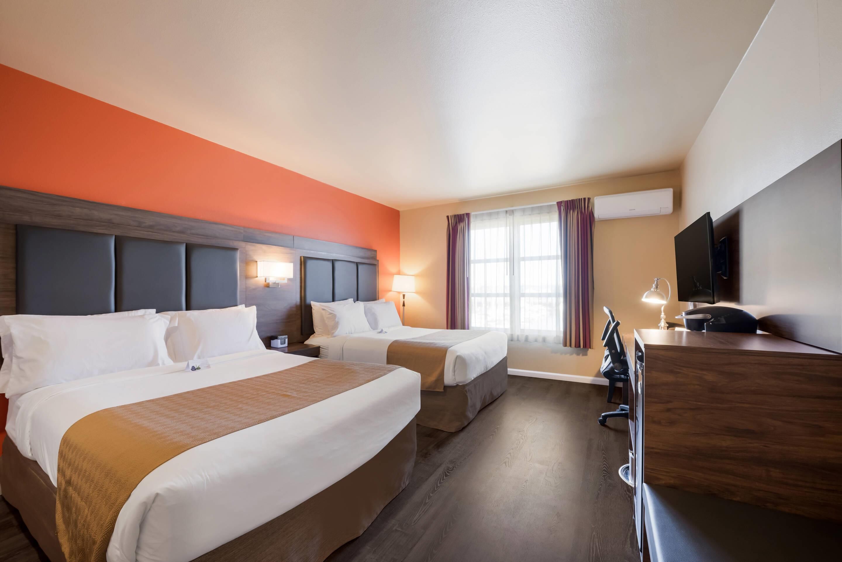 Room, 2 Queen Beds, Accessible, Non Smoking | Hypo-allergenic bedding, down comforters, pillowtop beds