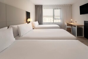 In-room safe, desk, blackout curtains, soundproofing