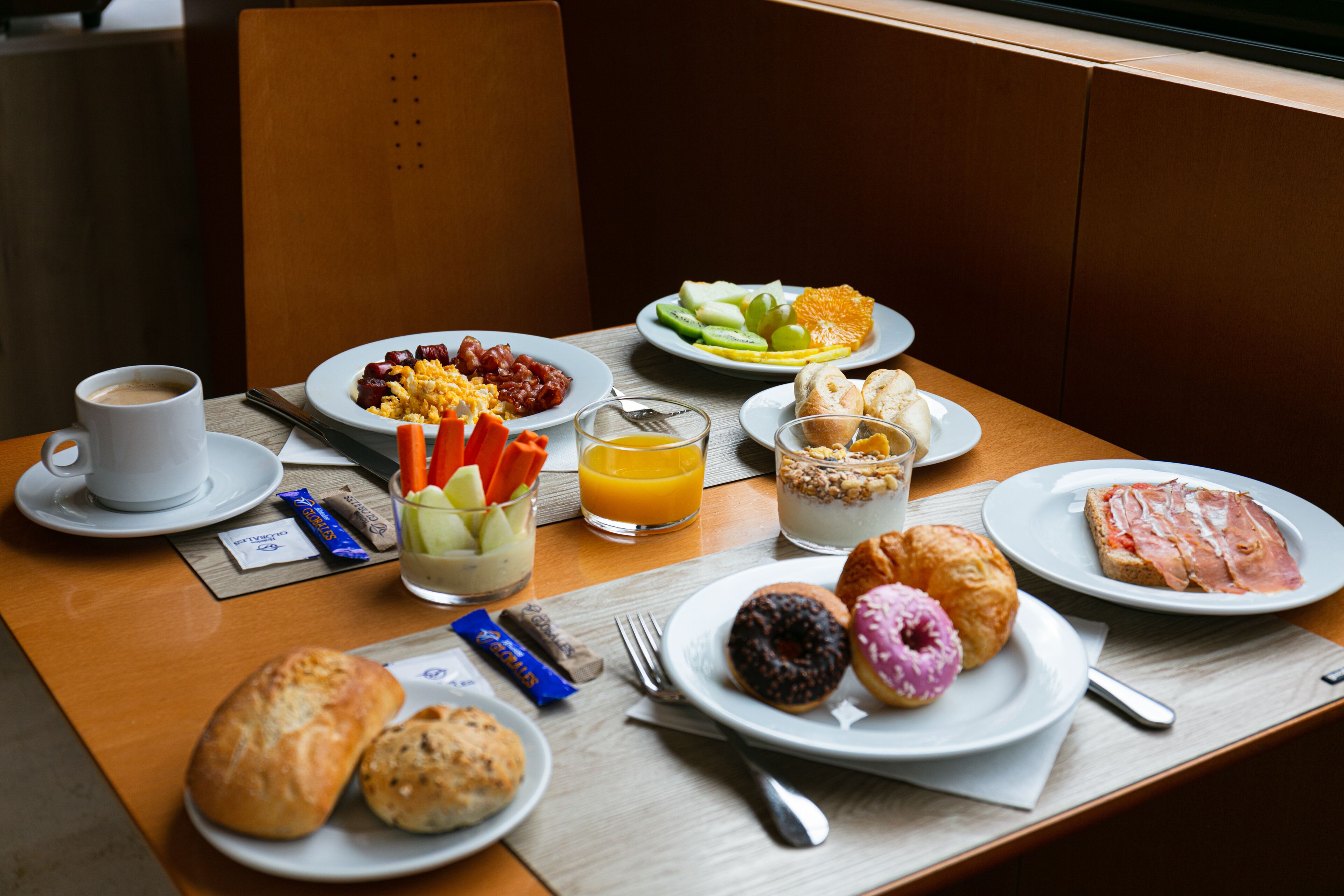 daily buffet breakfast (eur 13 per person)