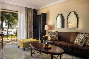 Livingstone Suite | 1 bedroom, premium bedding, minibar, in-room safe - Royal Livingstone Victoria Falls Zambia Hotel by Anantara (Livingstone)