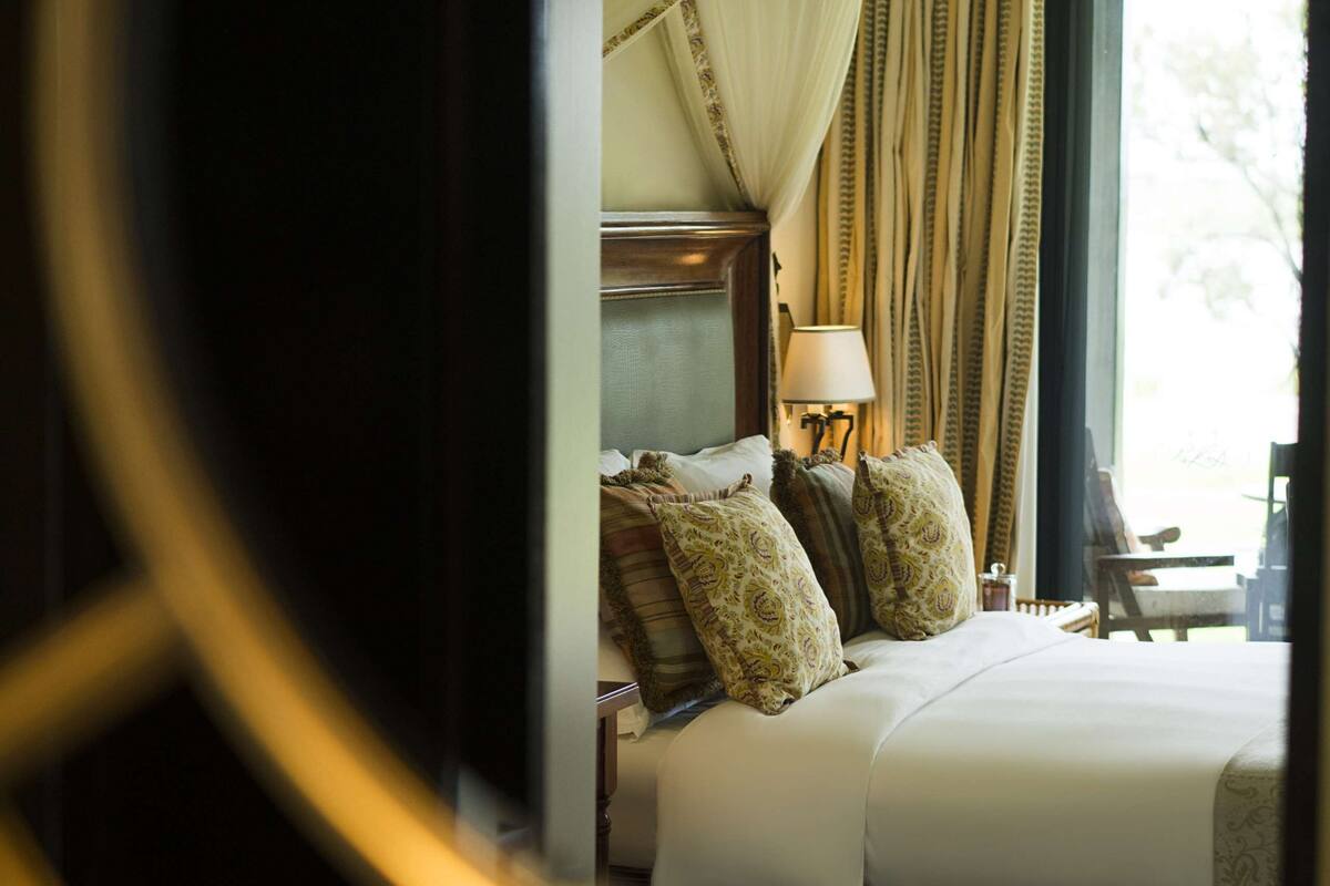 premier garden balcony room | 1 bedroom, premium bedding, minibar, in-room safe