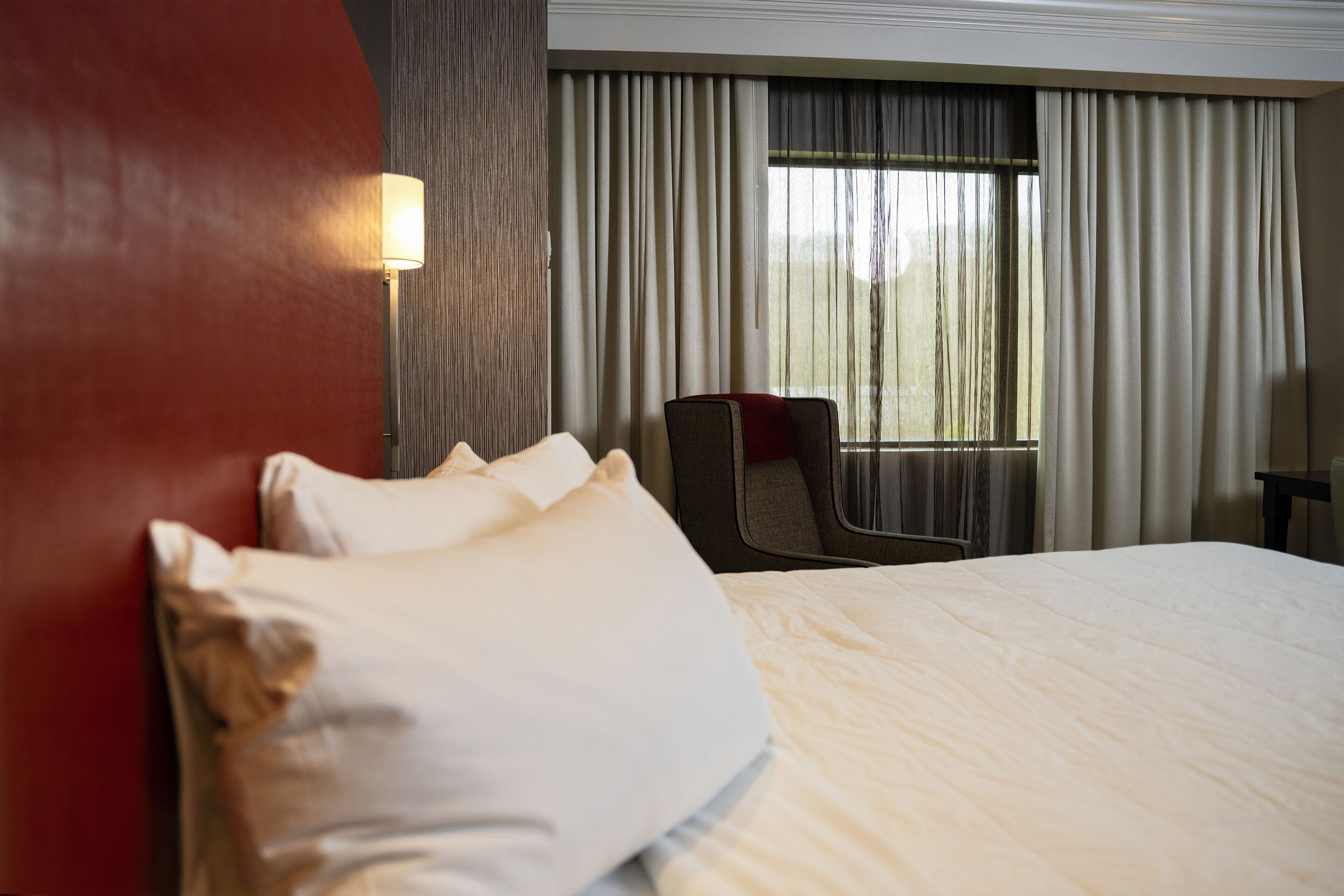 in-room safe, desk, blackout curtains, iron/ironing board