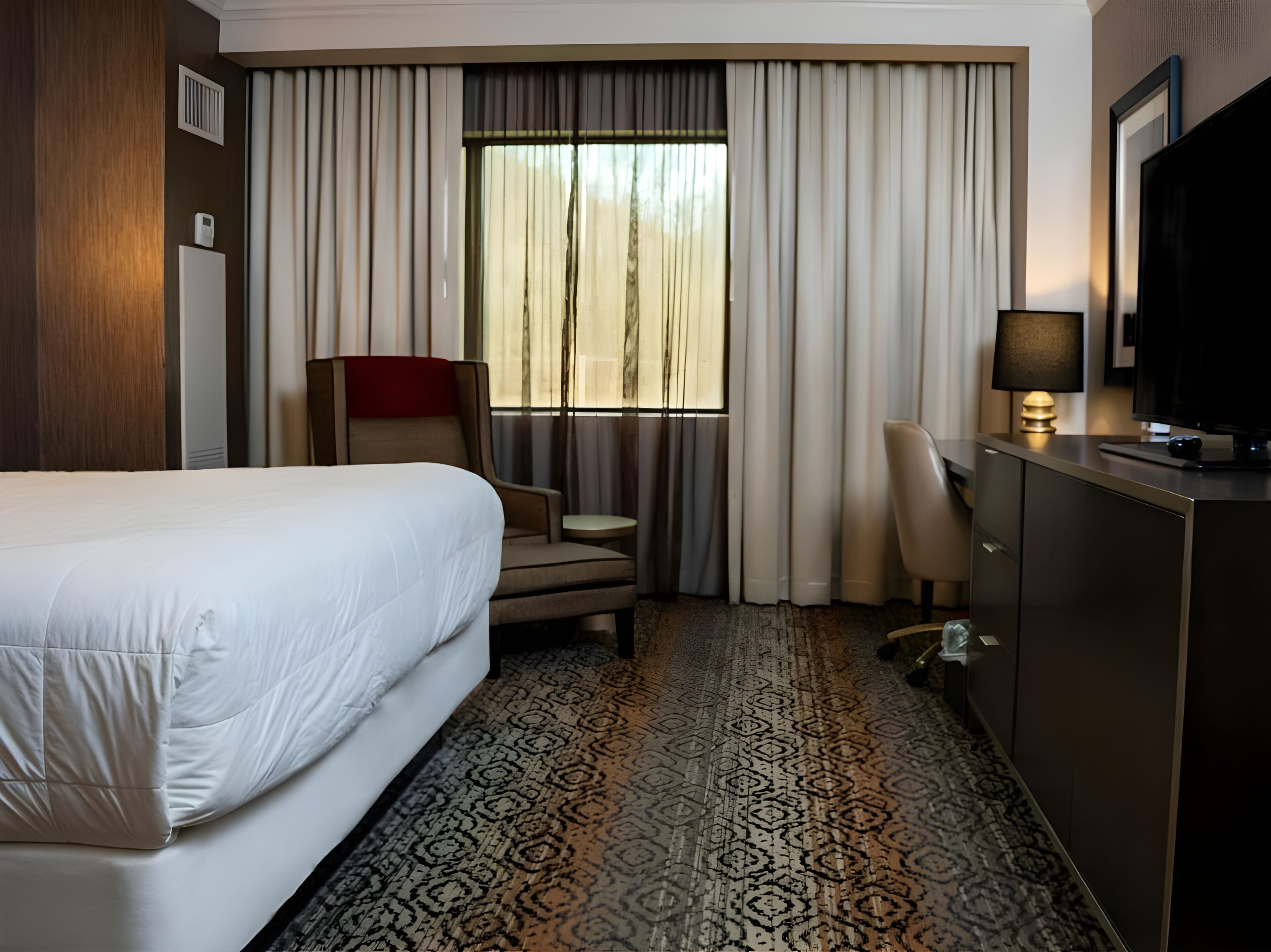 In-room safe, desk, blackout curtains, iron/ironing board