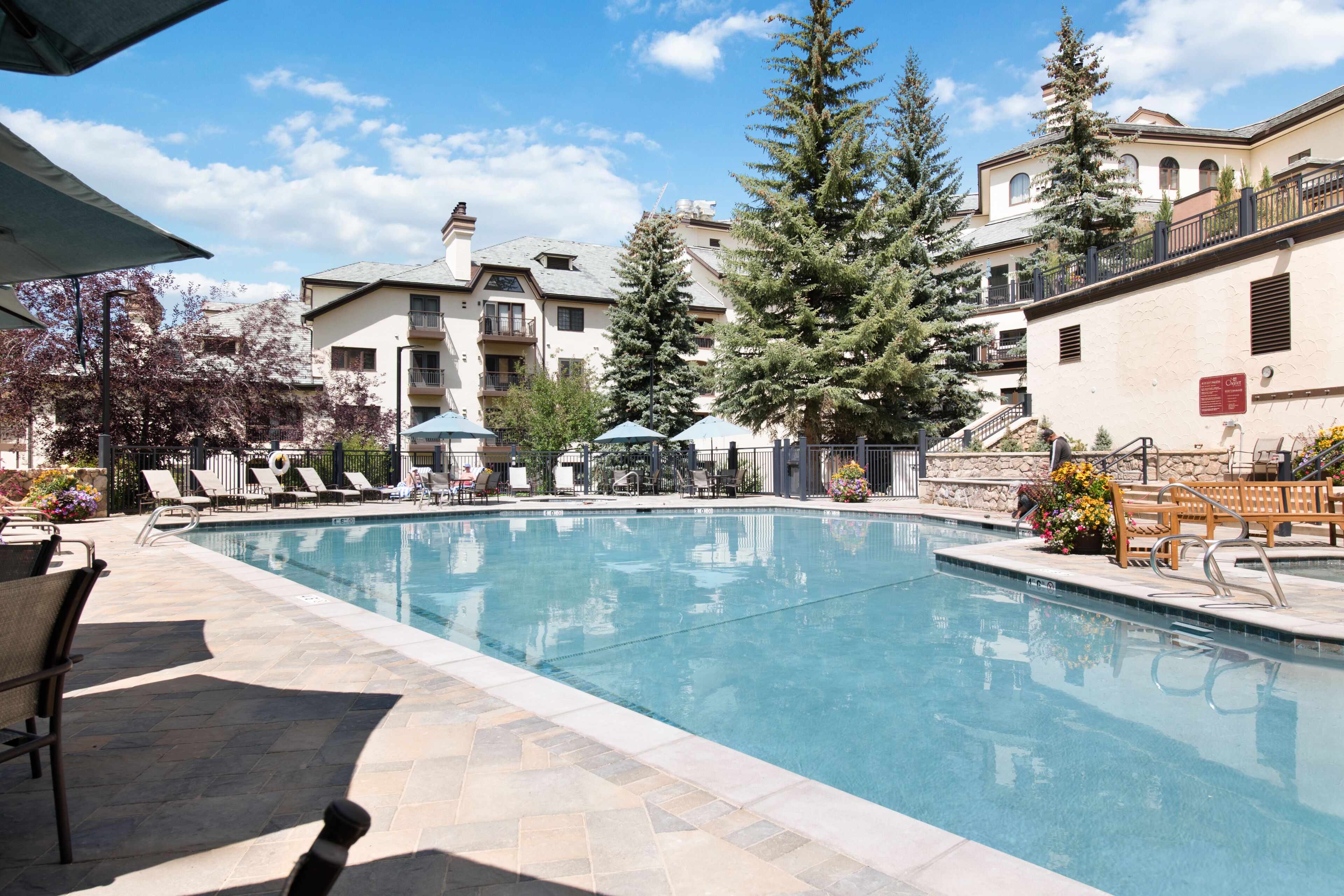 Indoor pool, outdoor pool, sun loungers