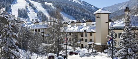 Overnatningsstedets facade