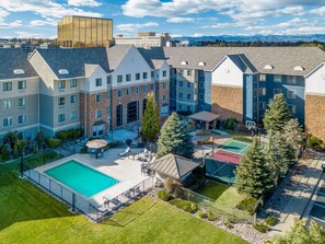 Seasonal outdoor pool