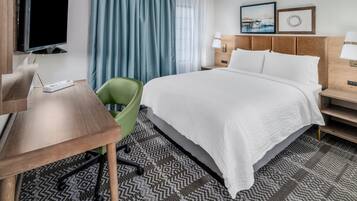 In-room safe, desk, laptop workspace, iron/ironing board