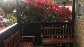 Fassade der Unterkunft