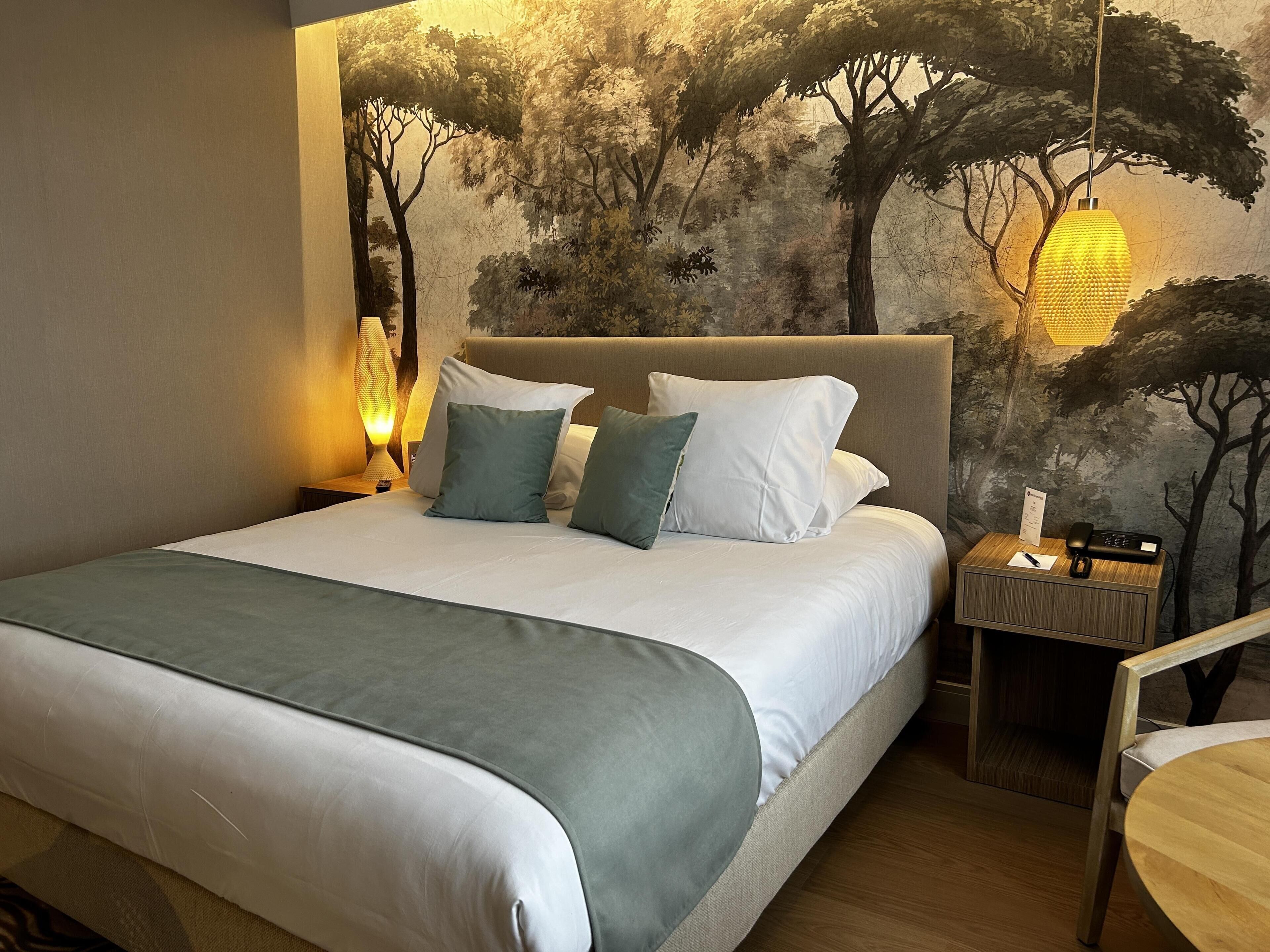 Habitación Deluxe, 1 cama King size, para no fumadores | Ropa de cama de alta calidad, camas con pillow-top y minibar 