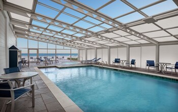 Indoor pool, outdoor pool at Nantasket Beach Resort