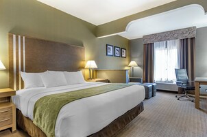 Suite, 1 cama de matrimonio grande con sofá cama, accesible para personas con discapacidad | Escritorio, cortinas opacas, tabla de planchar con plancha y wifi gratis