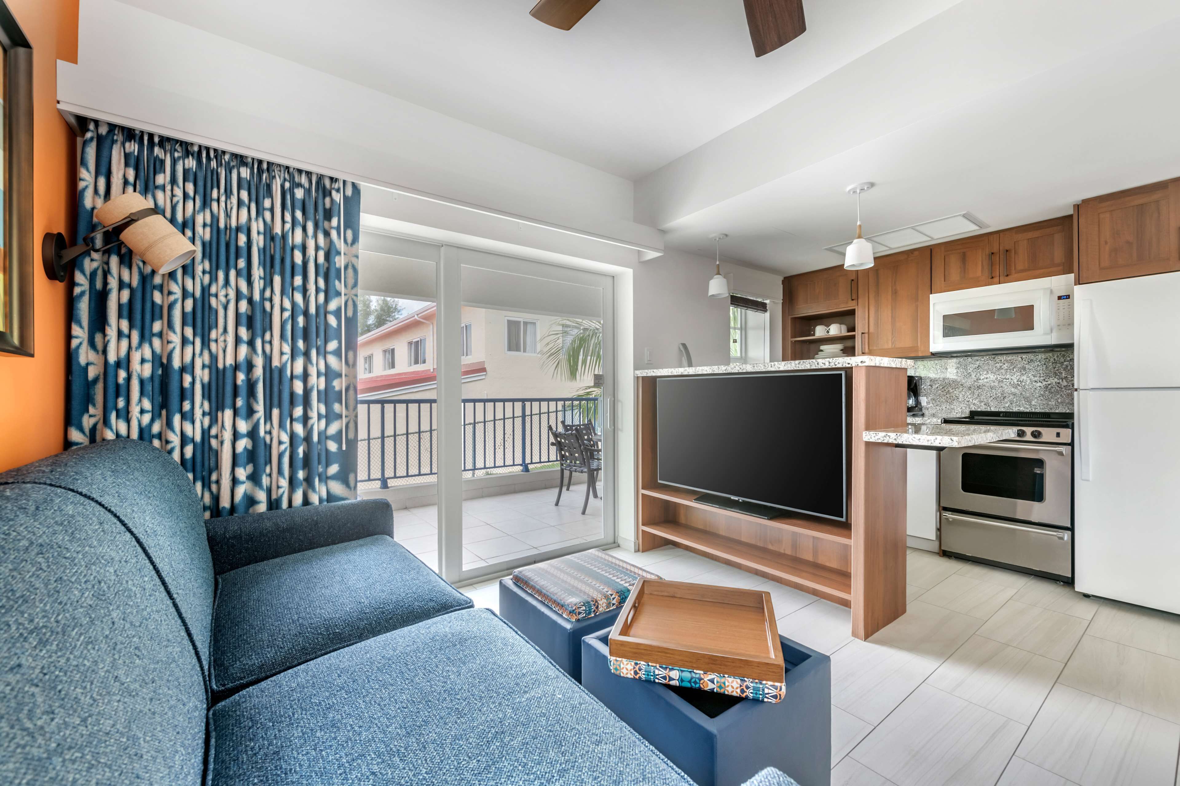 32-inch flat-screen tv with satellite channels, tv