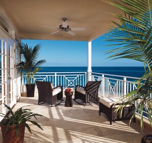 Suite, 2 Schlafzimmer, Meerseite | Balkon