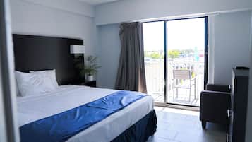 Ocean Front King Suite | 1 bedroom, hypo-allergenic bedding, individually decorated