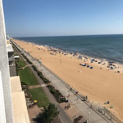 Beach nearby, white sand