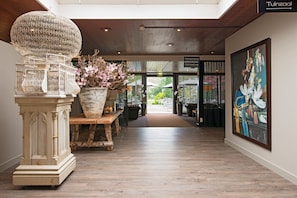 Interior entrance