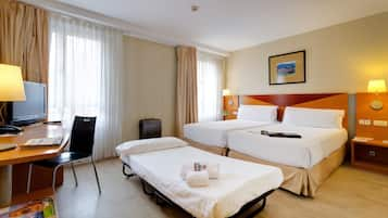 Double Room (2 Adults + 1 Child) | Minibar, in-room safe, individually decorated, individually furnished