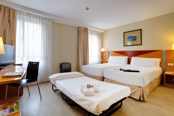 Double Room (2 Adults + 1 Child) | Minibar, in-room safe, desk, laptop workspace