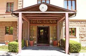 Entrada de la propiedad